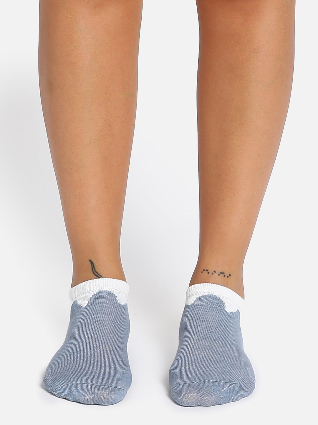 SET OF 3 SOLID ANKLE LENGTH SOCKS