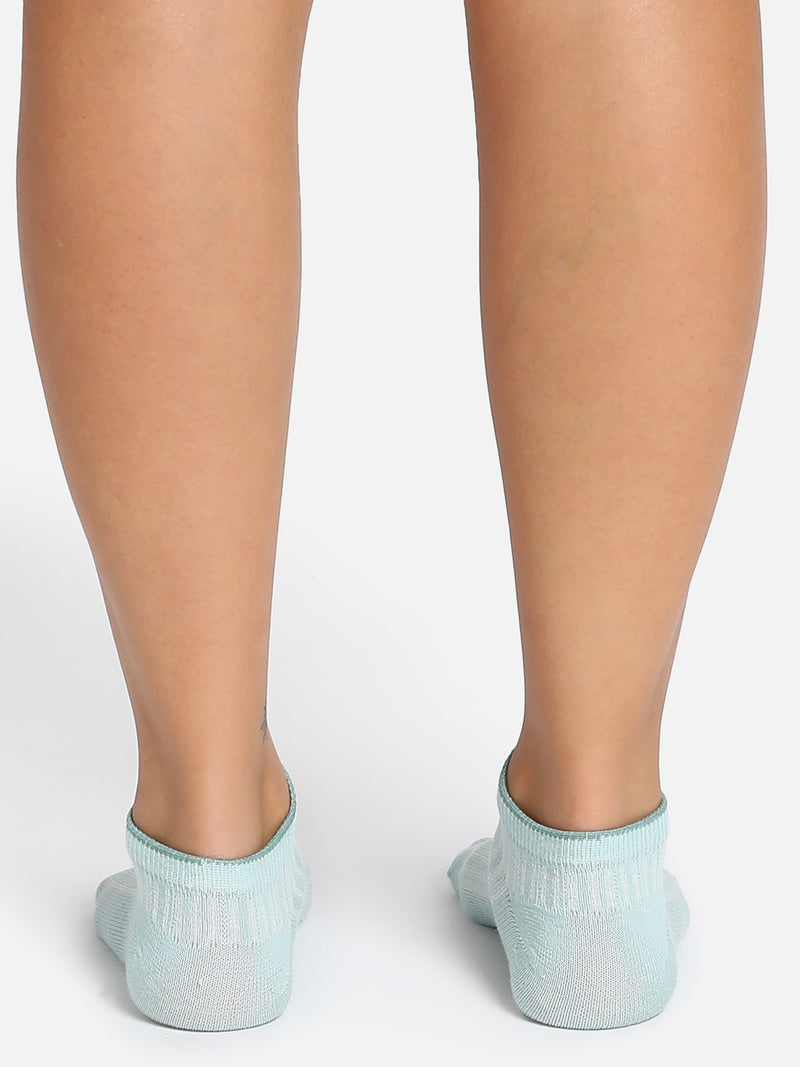 SET OF 5 SOLID ANKLE LENGTH SOCKS
