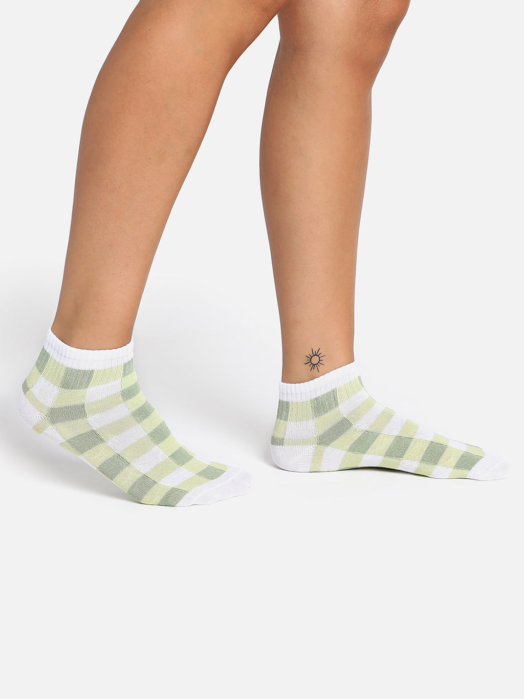 Set Of 4 Cute Ankle Length Socks