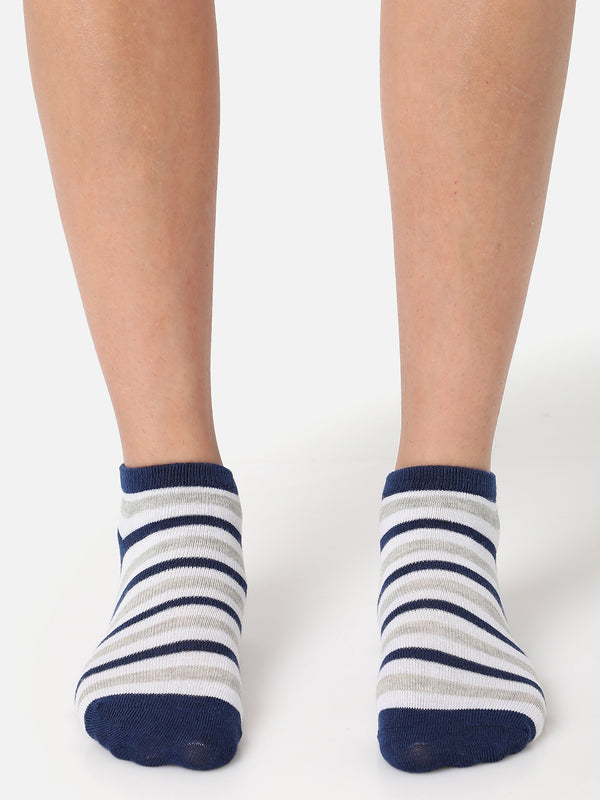 Set Of 3 Cute Ankle Length Socks