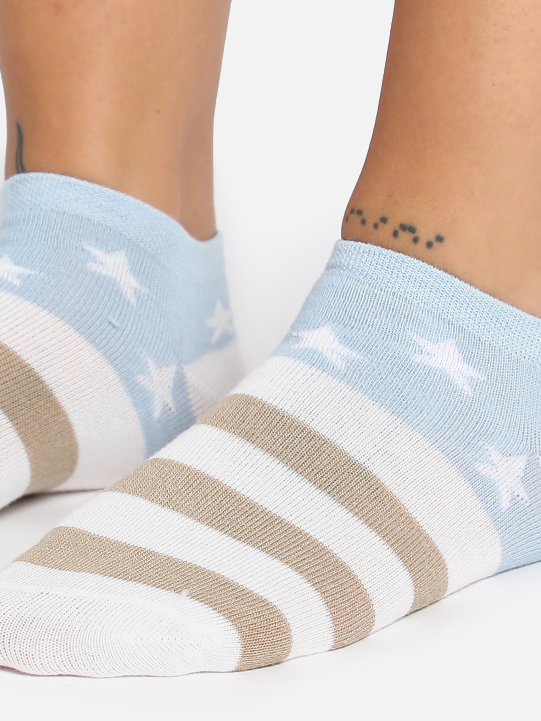 SET OF 5 CUTE ANKLE LEGTH SOCKS