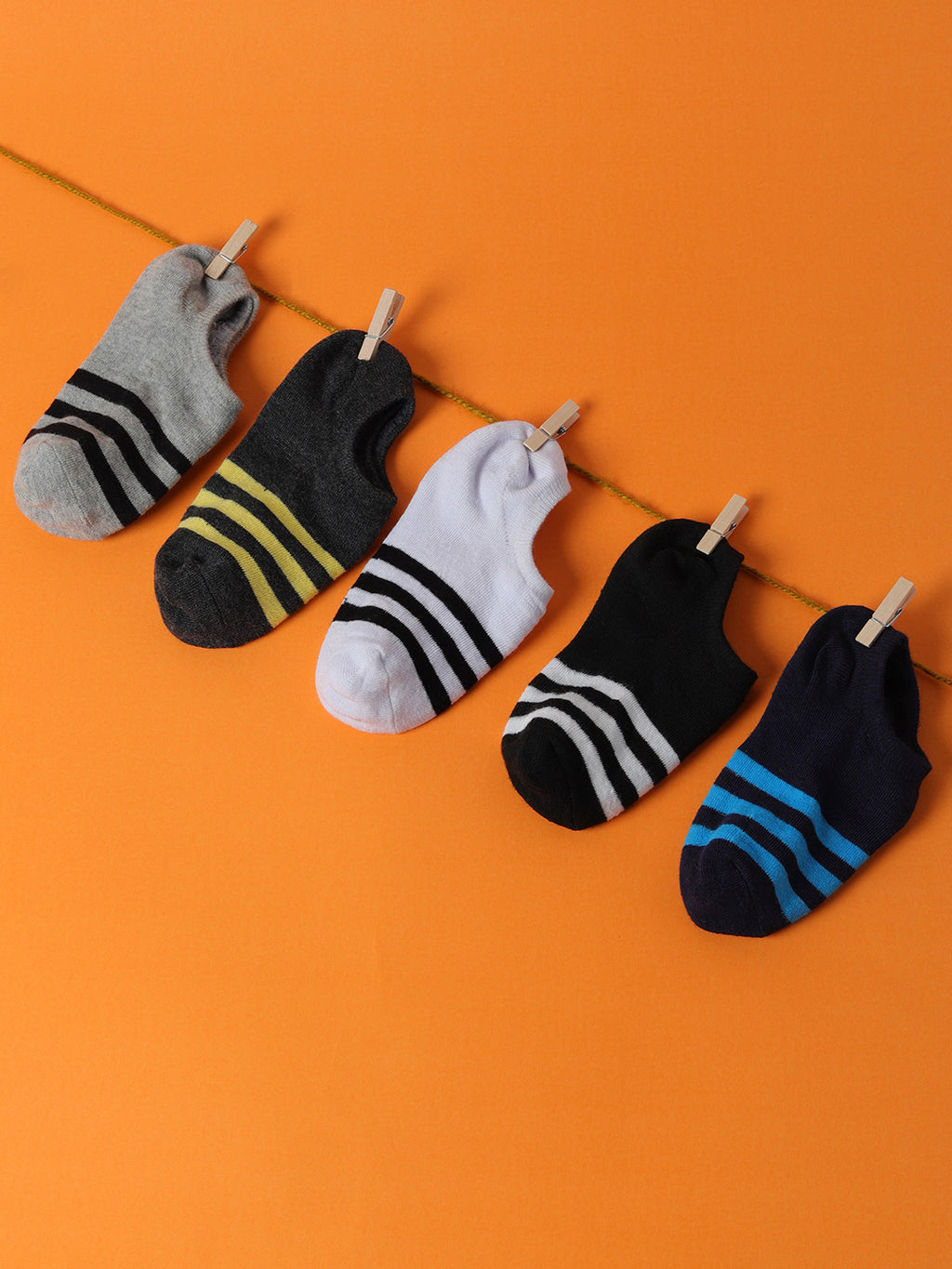 Set Of 5 Cute Ankle Legth Socks