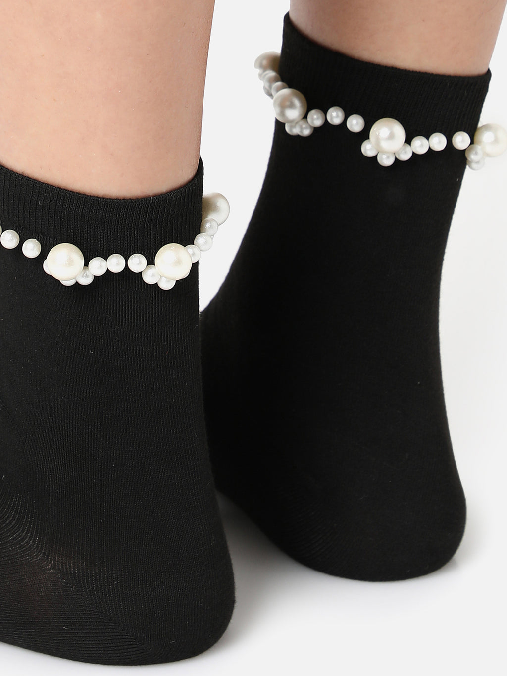 Set Of 2 Bow Ankle Length Socks