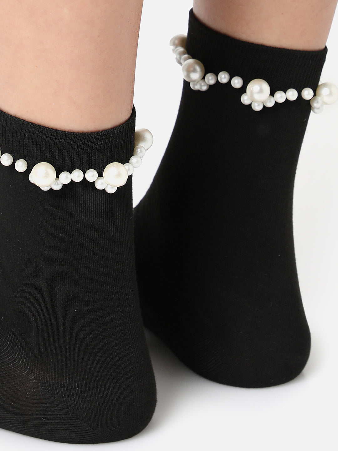 Set Of 2 Bow Ankle Length Socks