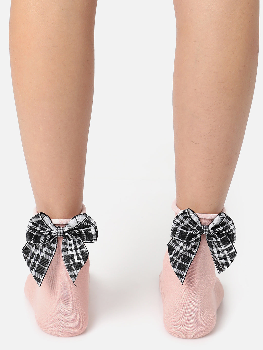 Set Of 2 Bow Ankle Length Socks