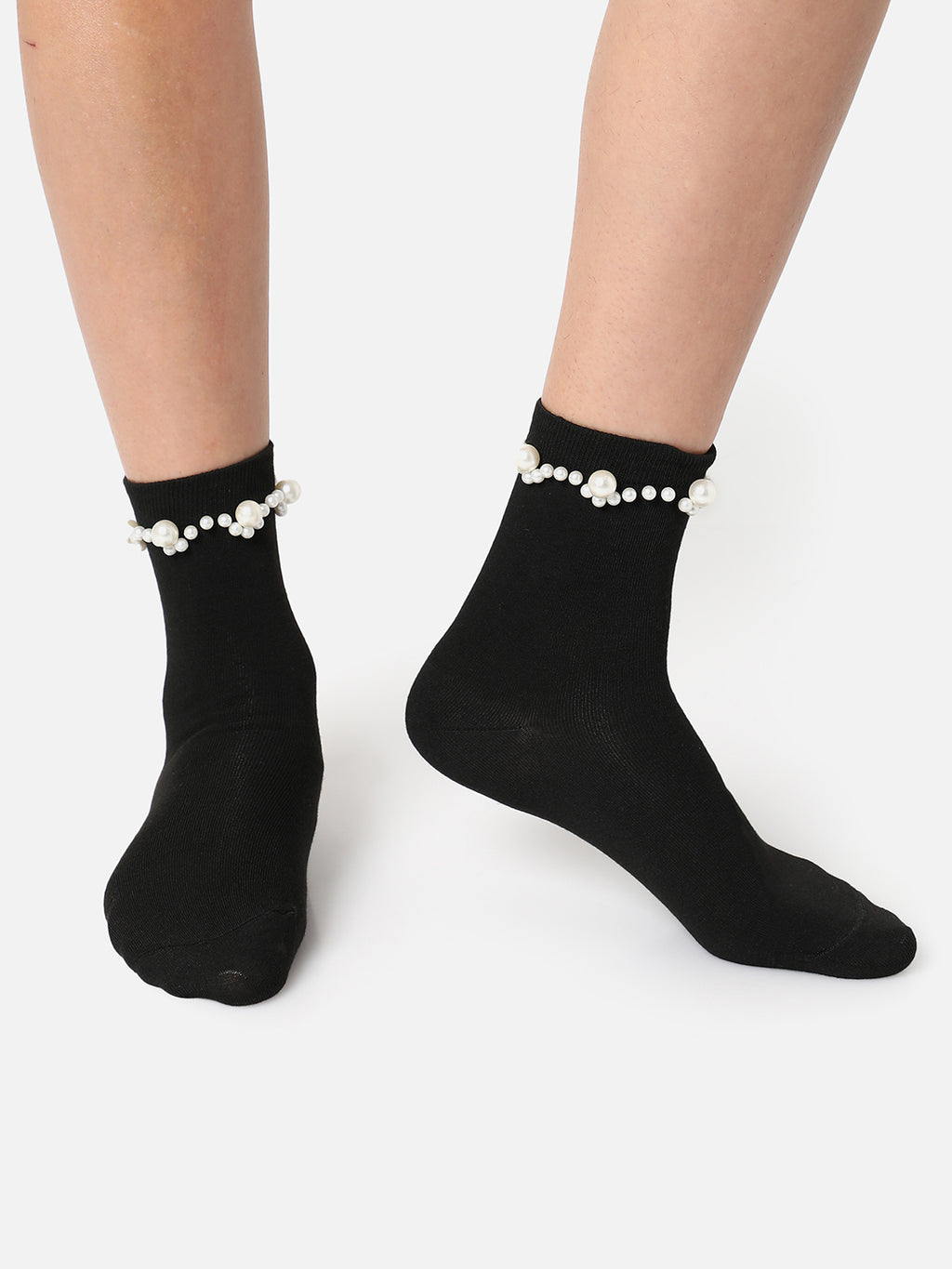 Set Of 2 Bow Ankle Length Socks