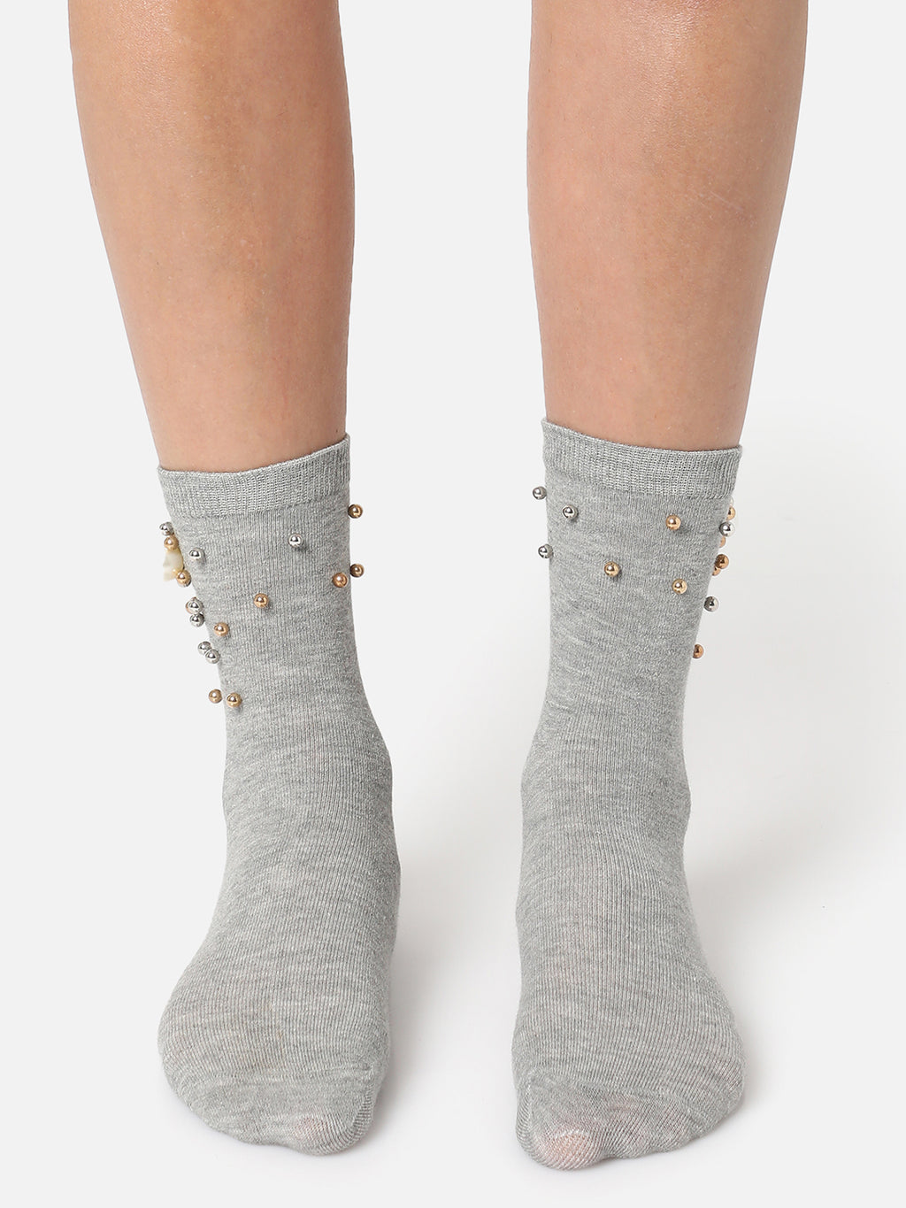 Set Of 2 Bow Ankle Length Socks