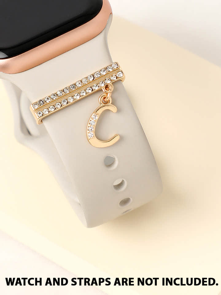 Liberty Initial Watch Charm - C