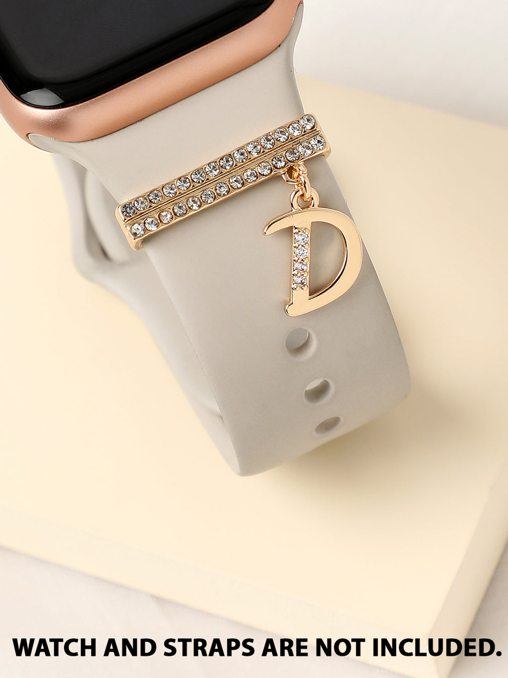 Liberty Initial Watch Charm - D