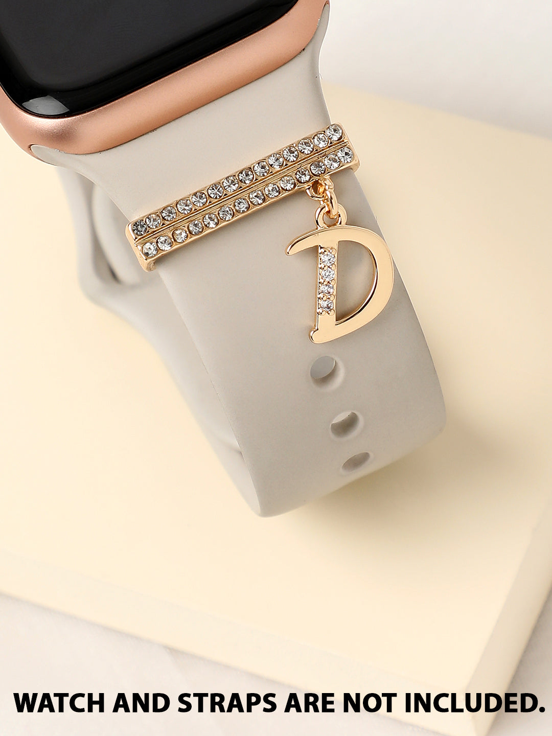 Liberty Initial Watch Charm - D