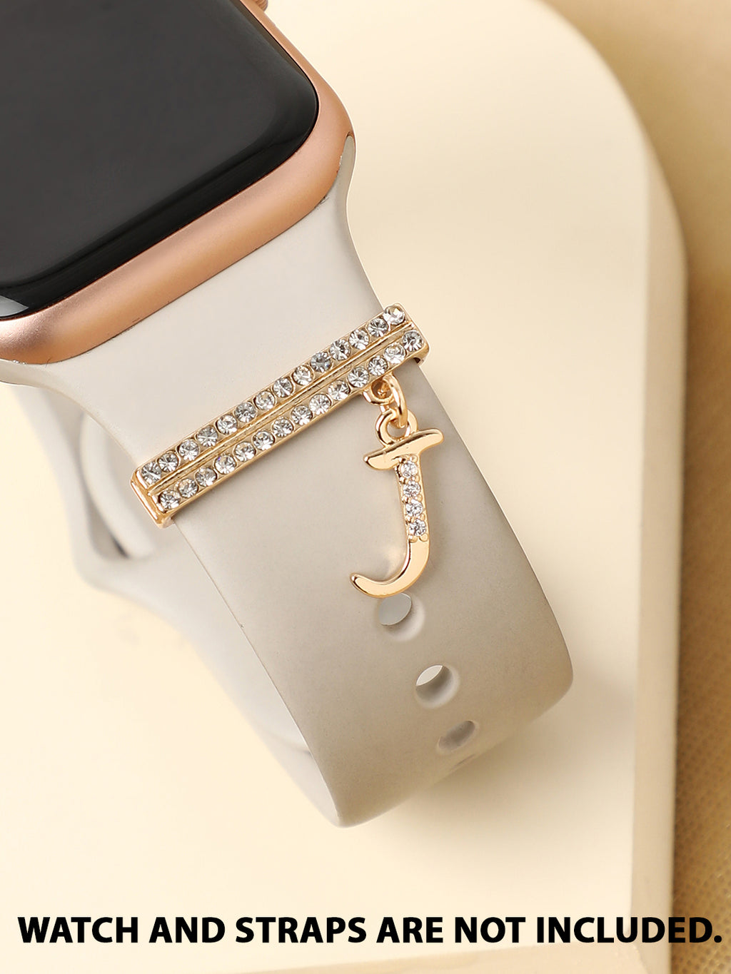 Liberty Initial Watch Charm - J