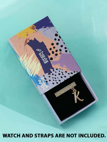 Liberty Initial Watch Charm - K