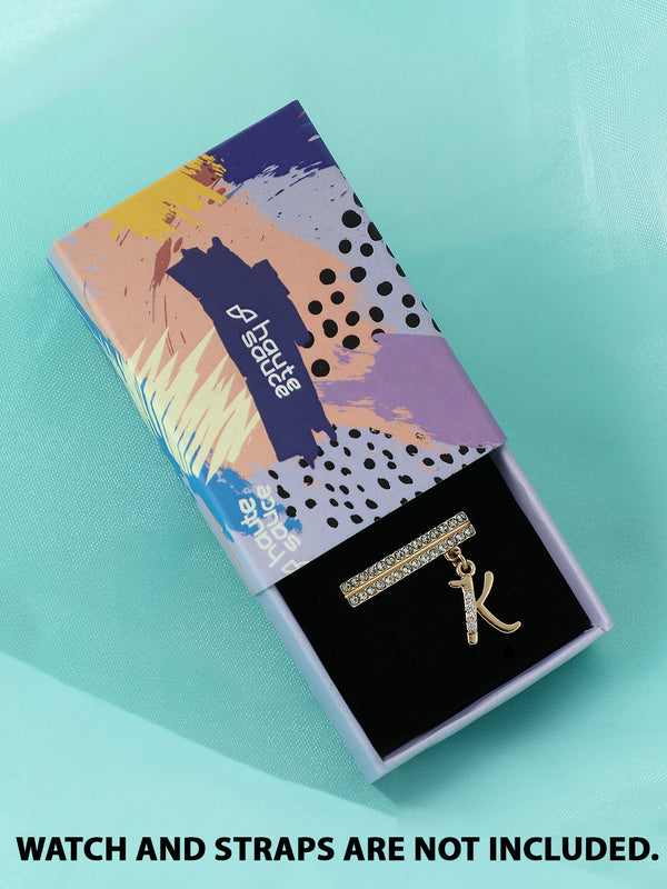 Liberty Initial Watch Charm - K