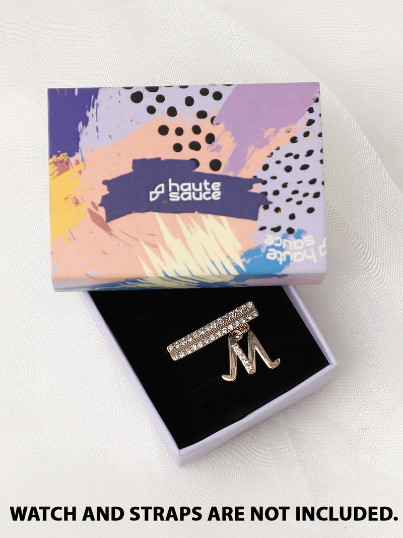 Liberty Initial Watch Charm - M
