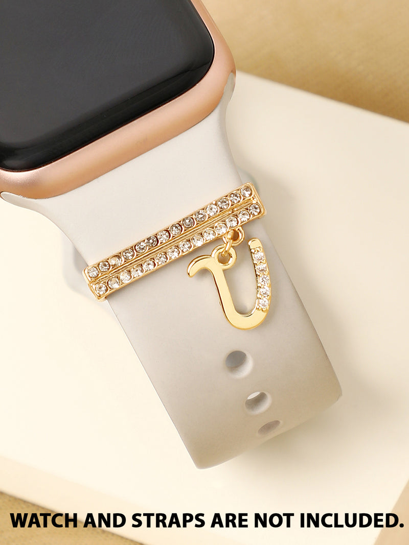 Liberty Initial Watch Charm - U