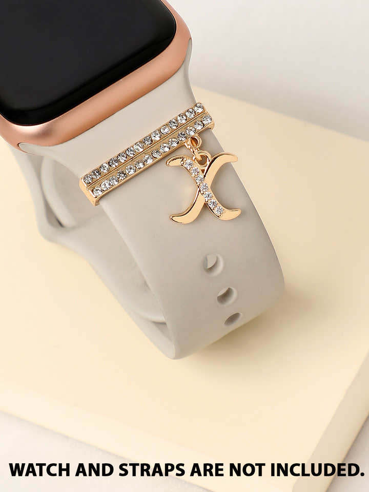 Liberty Initial Watch Charm - X