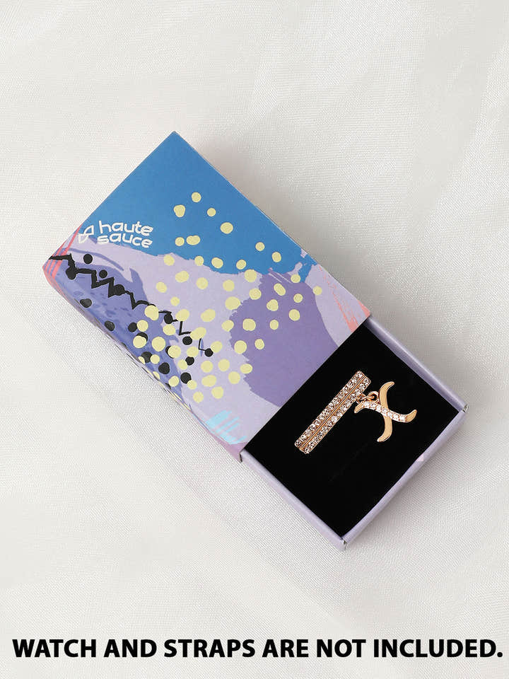 Liberty Initial Watch Charm - X
