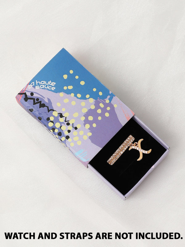 Liberty Initial Watch Charm - X