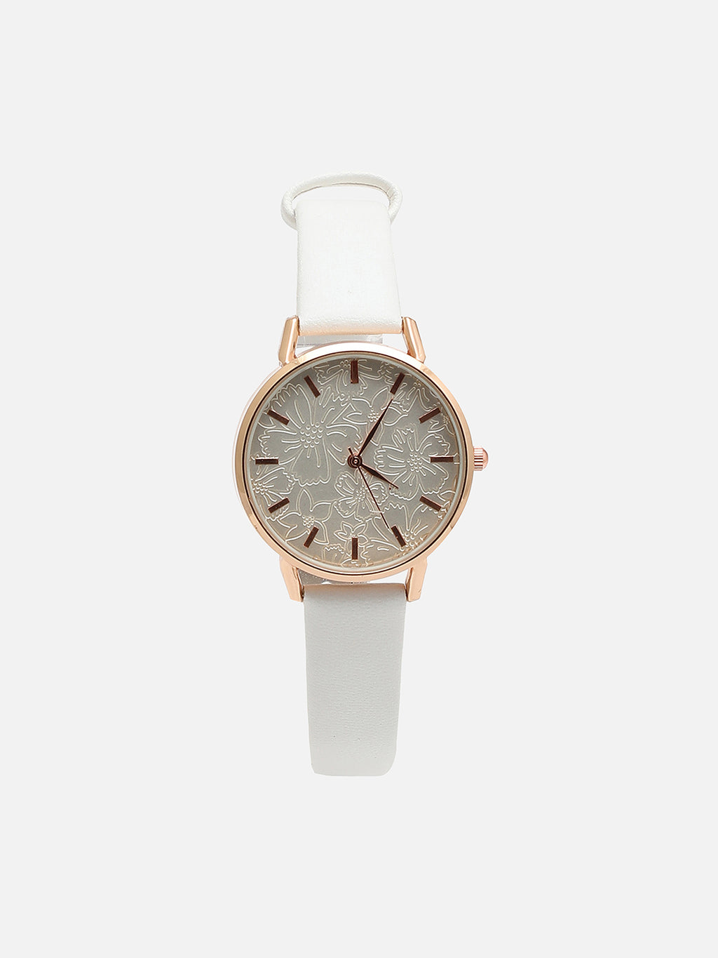 Eleanor White Watch Combo
