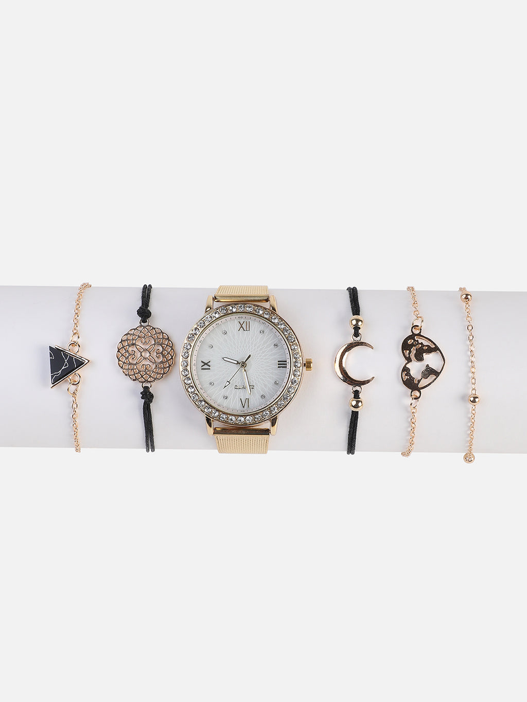 Amelia Gold Watch Combo