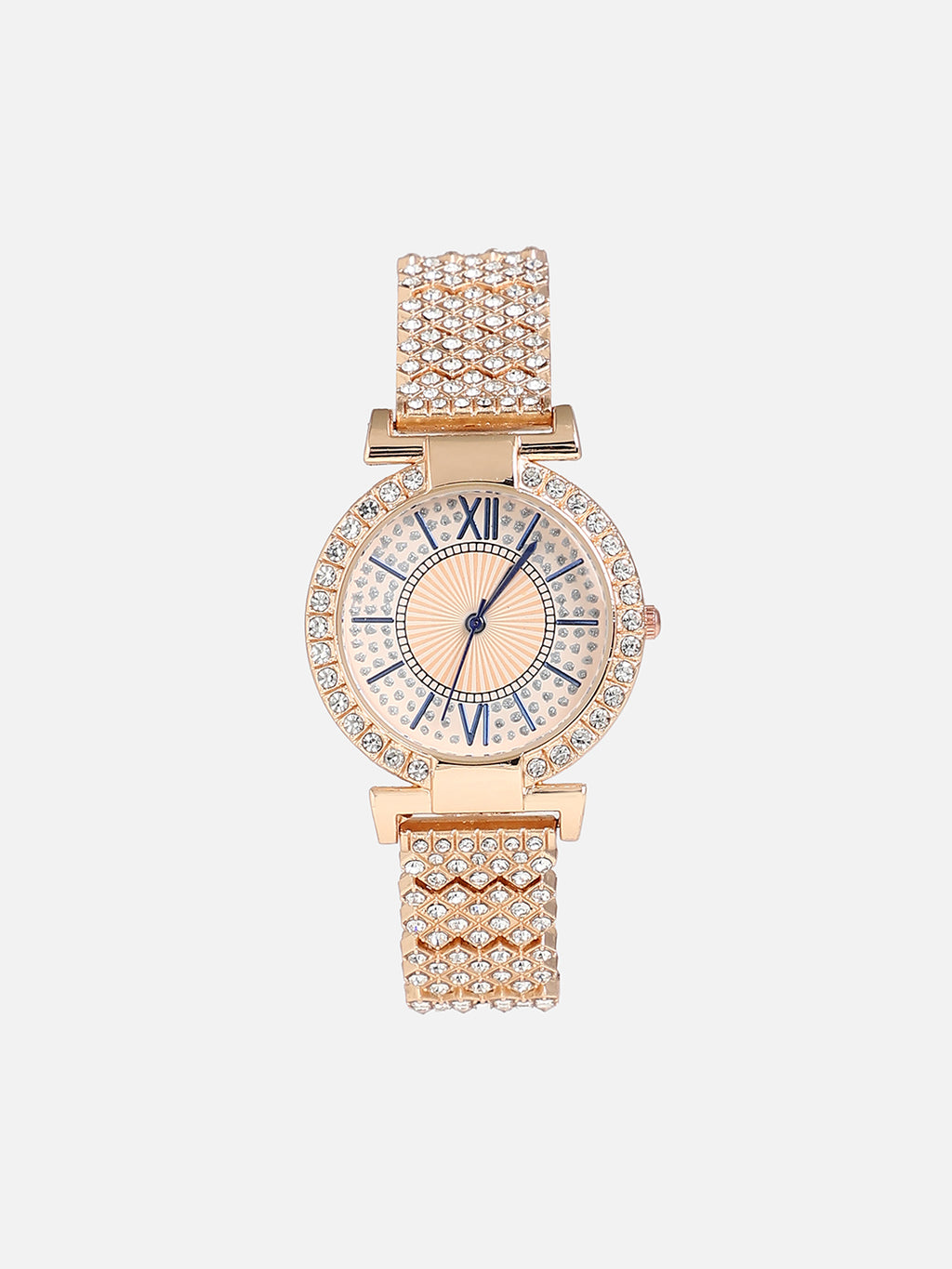 Bryn Rose Gold Watch Combo
