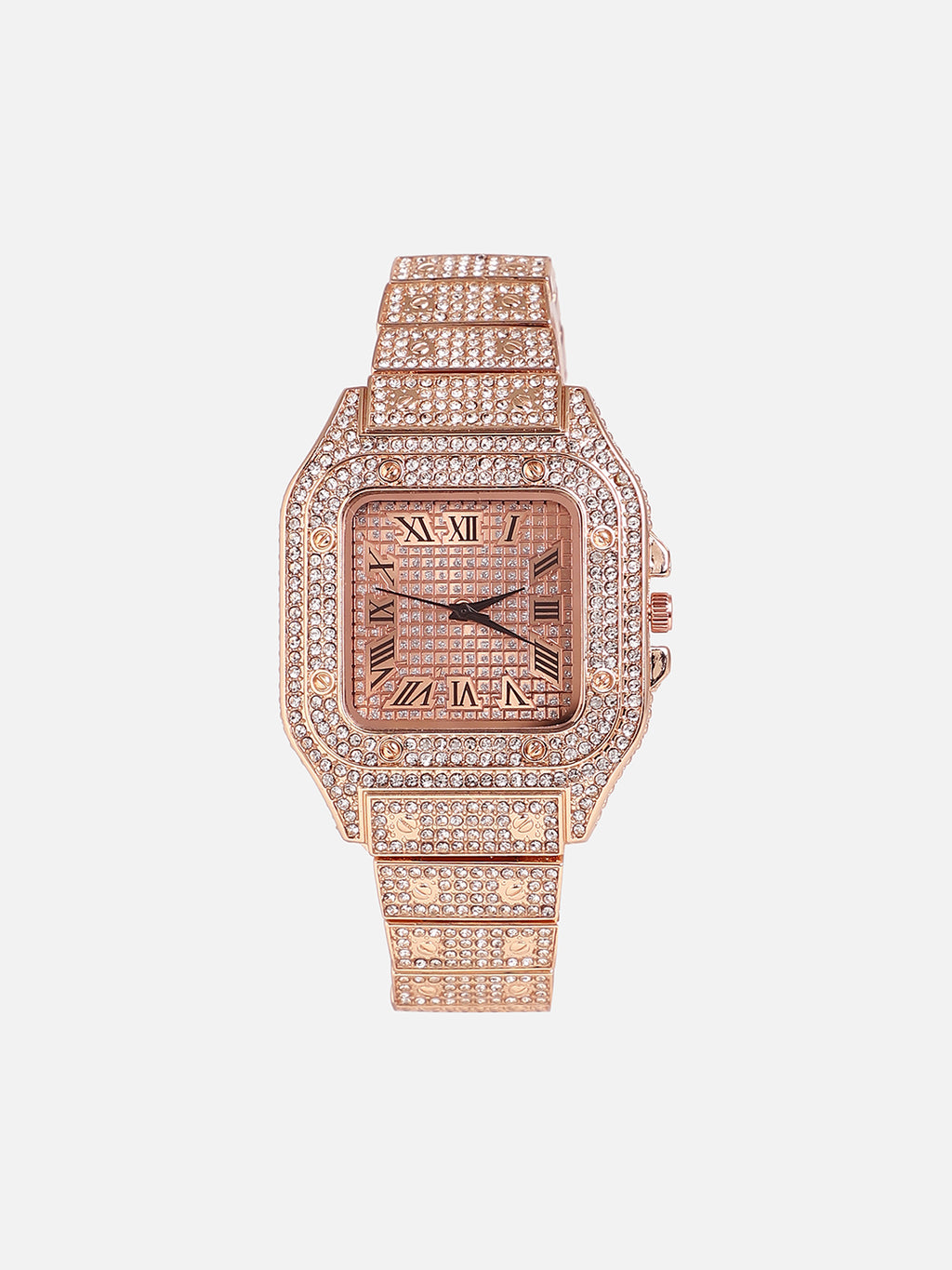 Adya Rose Gold Watch Combo