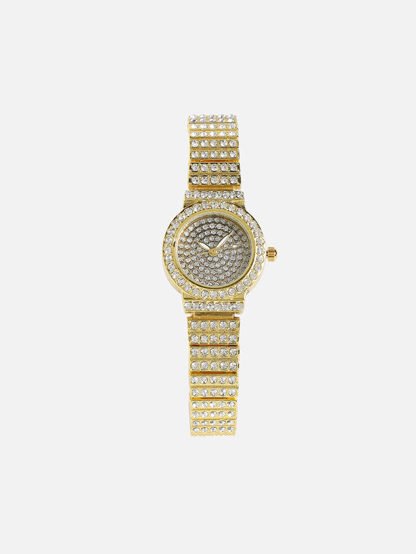 Leia Rose Gold Watch Combo