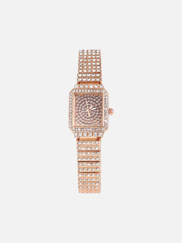 Kennedy Rose Gold Watch Combo