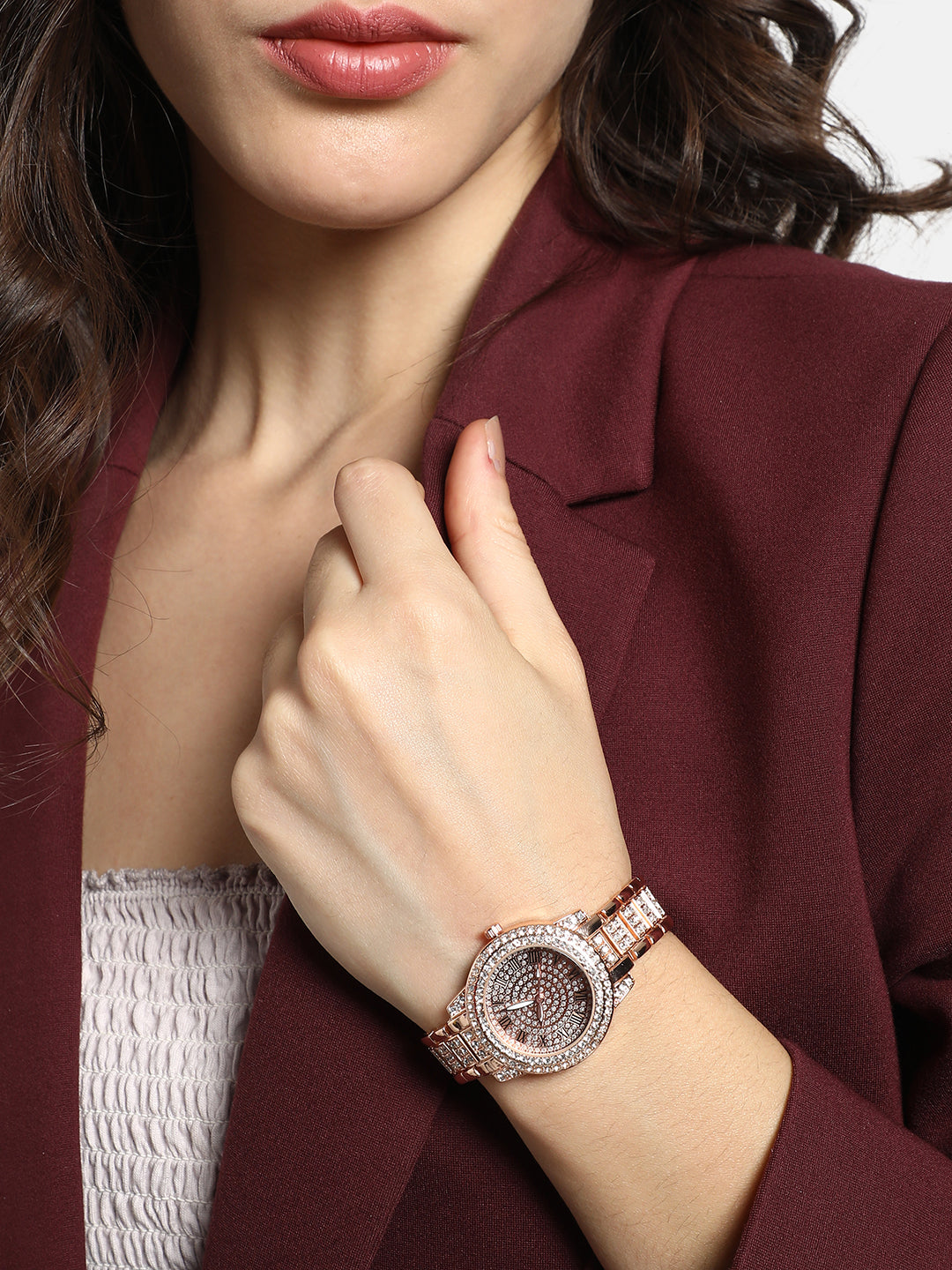 Riley Rose Gold Watch