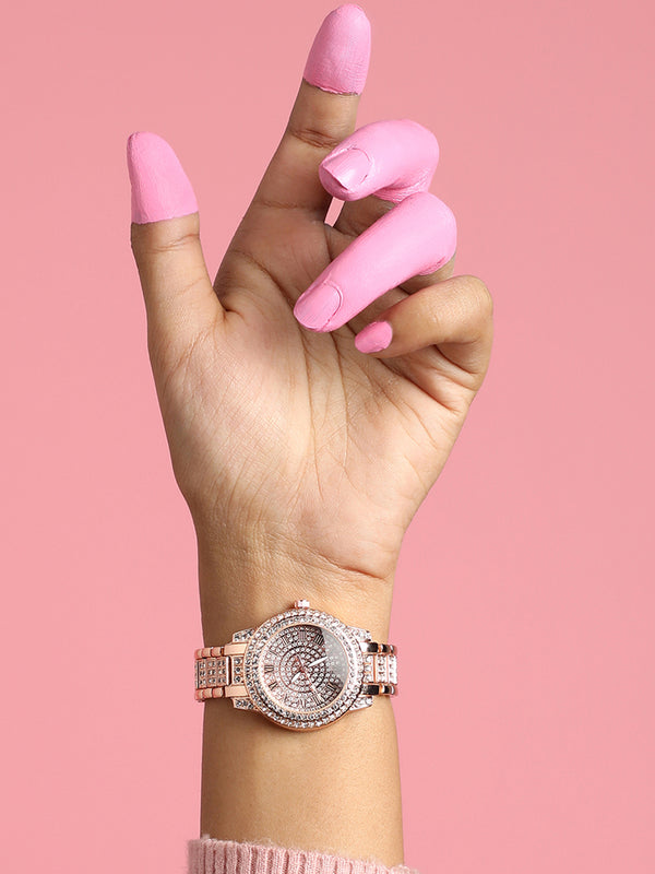 Riley Rose Gold Watch
