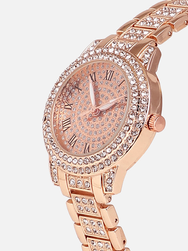 Riley Rose Gold Watch