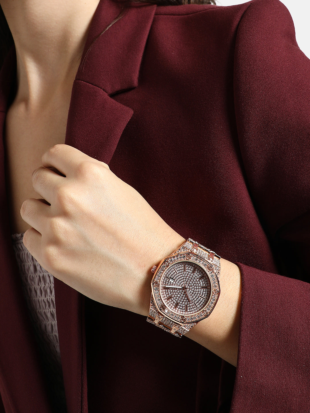 Valentine Rose Gold Watch