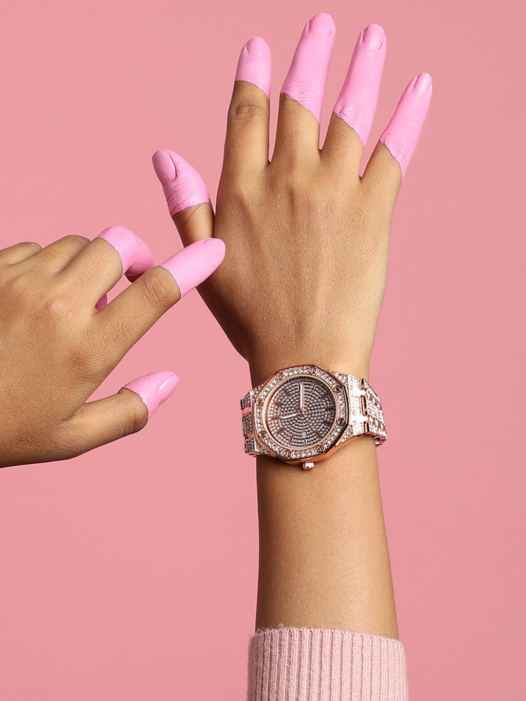 Valentine Rose Gold Watch