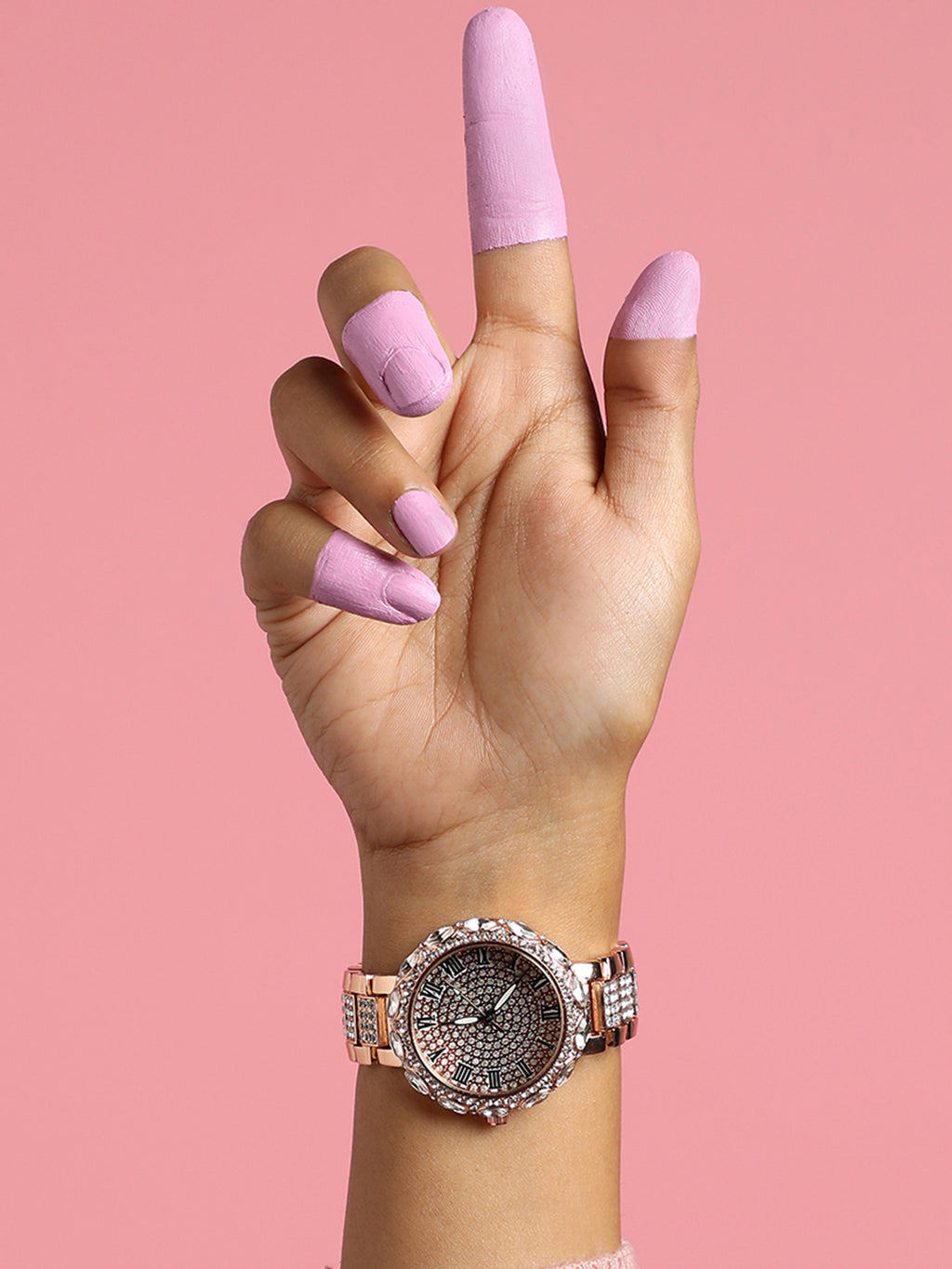 Zuri Rose Gold Watch