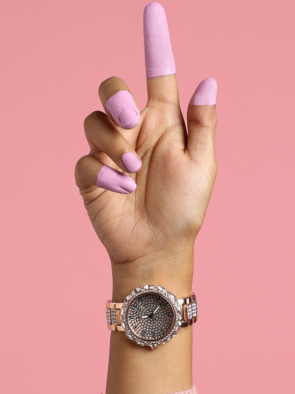 Zuri Rose Gold Watch