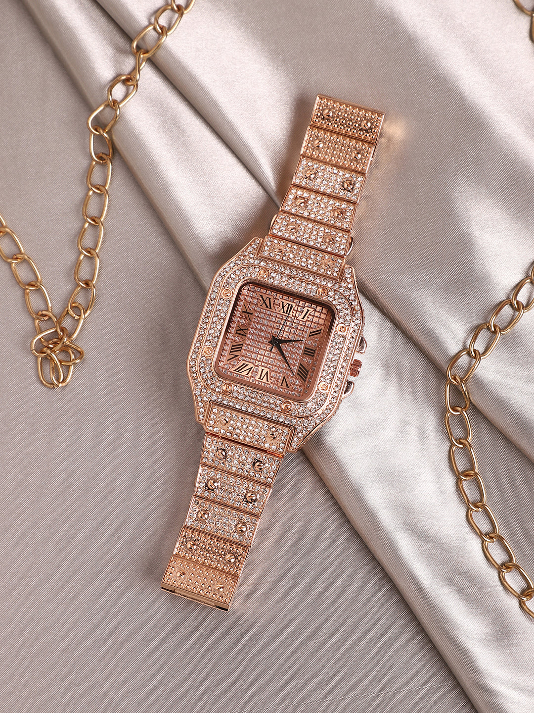 Adya Rose Gold Watch