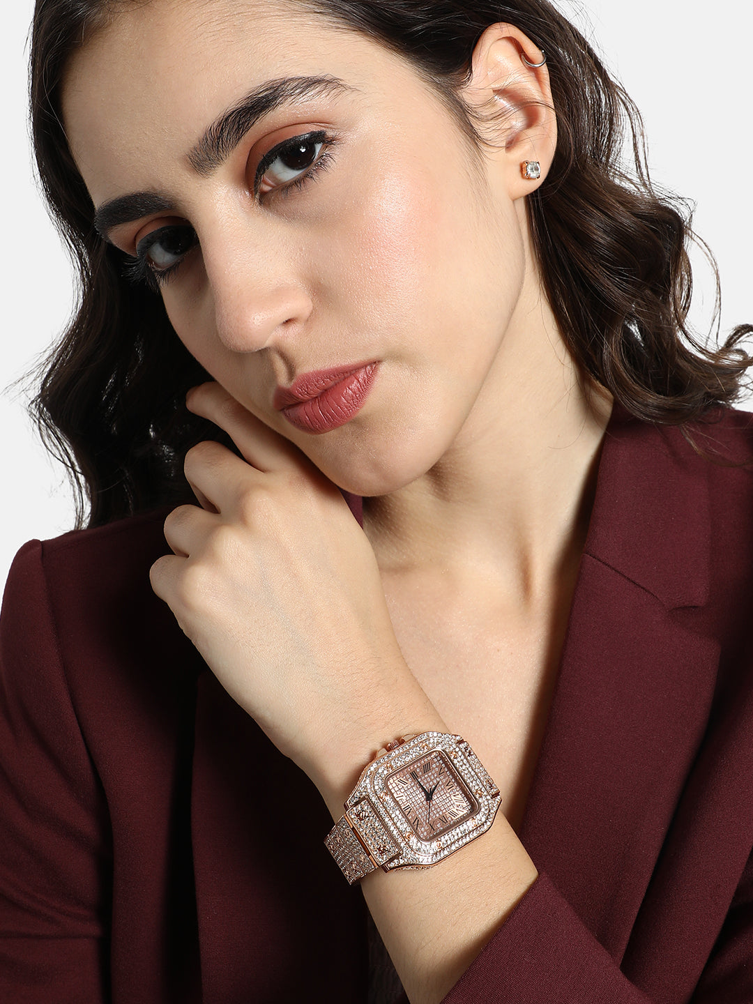 Adya Rose Gold Watch