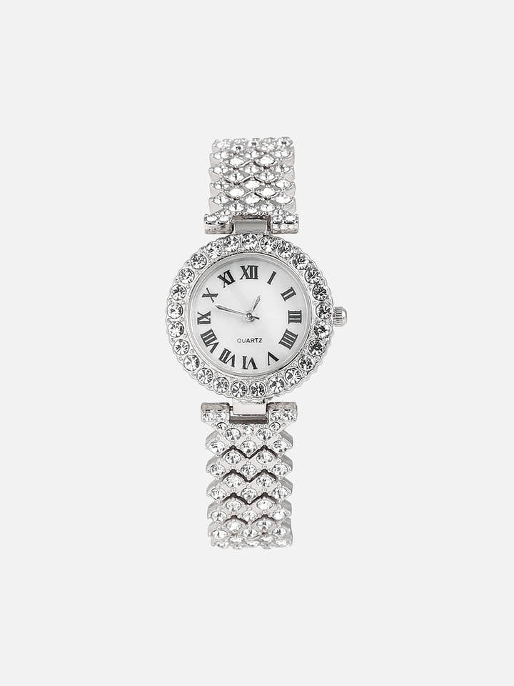 Geena Silver Watch