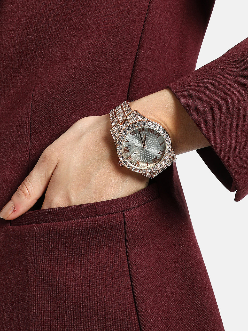 Maira Rose Gold Watch