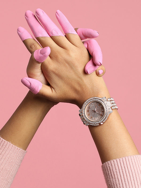 Viv Rose Gold Watch