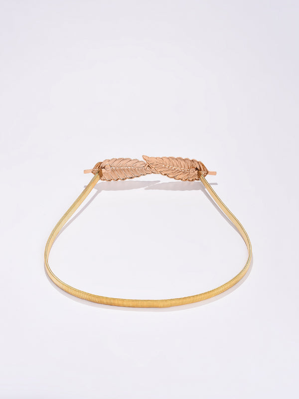 WOMEN GOLD-TONED BELT