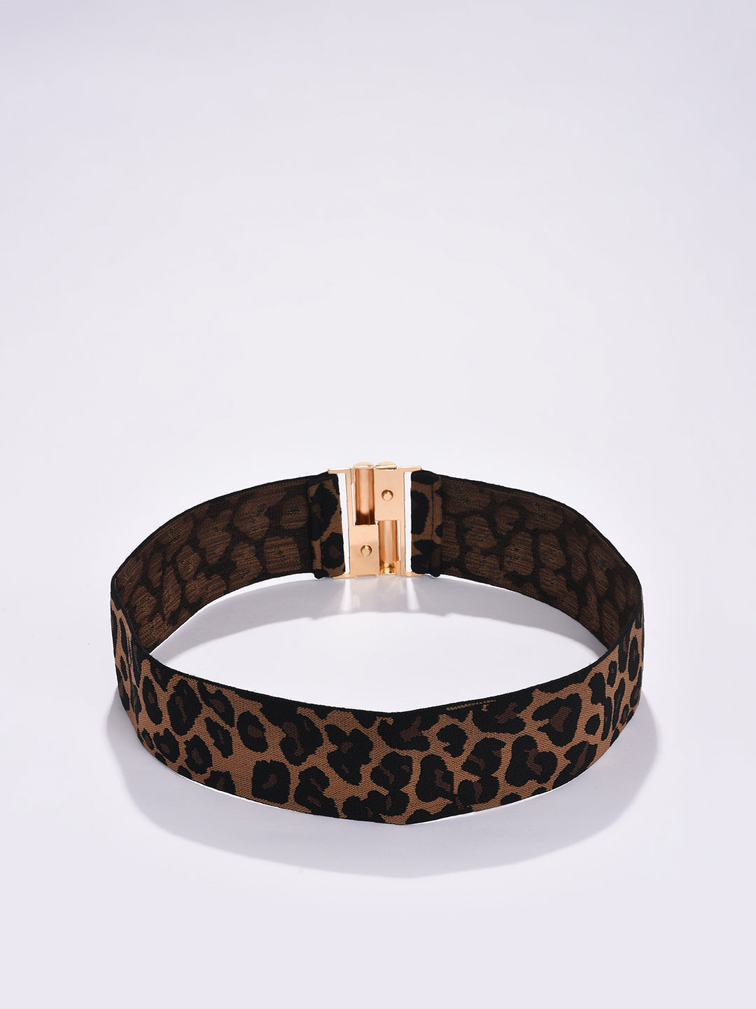 WOMEN BROWN PRINTED BELT