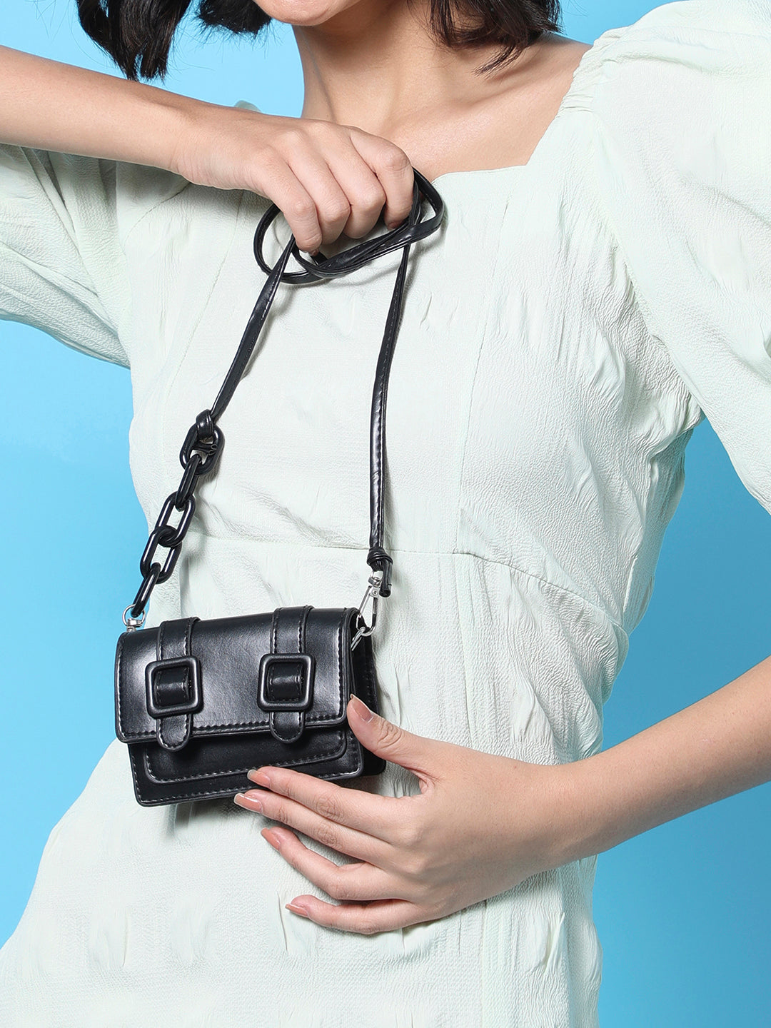 Alyson Black Cross Body Bag