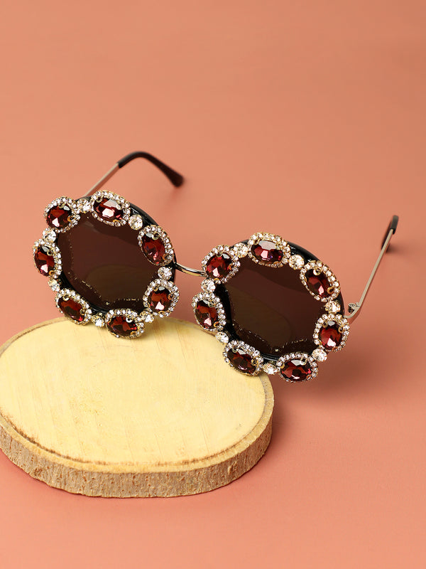 Silver-Plated Party Sunglass