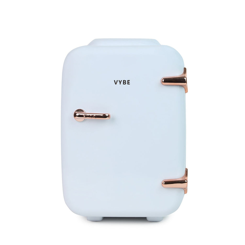 Vybe Mini Beauty Fridge (4 Liter):Ac/Dc Portable Thermoelectric Cooler & Warmer.Also Used As Car Mini Fridge For Long Travel.Used To Store - Serums,Moisturizers,Toners, Cream,Nail Polish (Vybe1001)