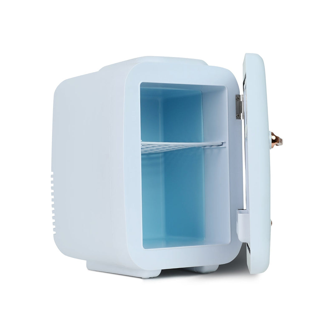 Vybe Mini Beauty Fridge (4 Liter):Ac/Dc Portable Thermoelectric Cooler & Warmer.Also Used As Car Mini Fridge For Long Travel.Used To Store - Serums,Moisturizers,Toners, Cream,Nail Polish (Vybe1001)