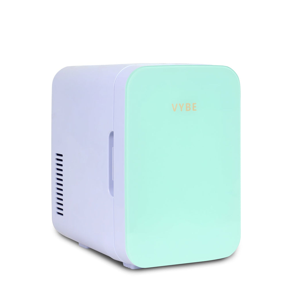 Vybe Mini Beauty Fridge (6 Liter):Ac/Dc Portable Thermoelectric Cooler & Warmer.Also Used As Car Mini Fridge For Long Travel.Used To Store - Serums,Moisturizers,Toners, Cream,Nail Polish (Vybe1003)