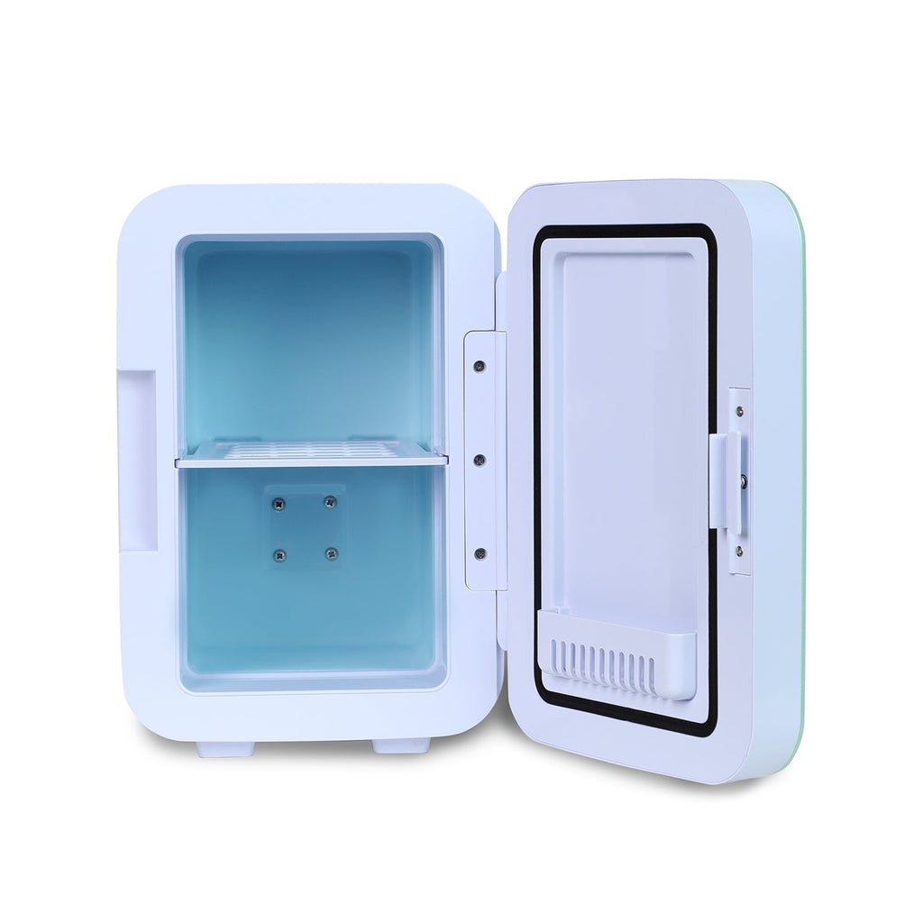 Vybe Mini Beauty Fridge (6 Liter):Ac/Dc Portable Thermoelectric Cooler & Warmer.Also Used As Car Mini Fridge For Long Travel.Used To Store - Serums,Moisturizers,Toners, Cream,Nail Polish (Vybe1003)