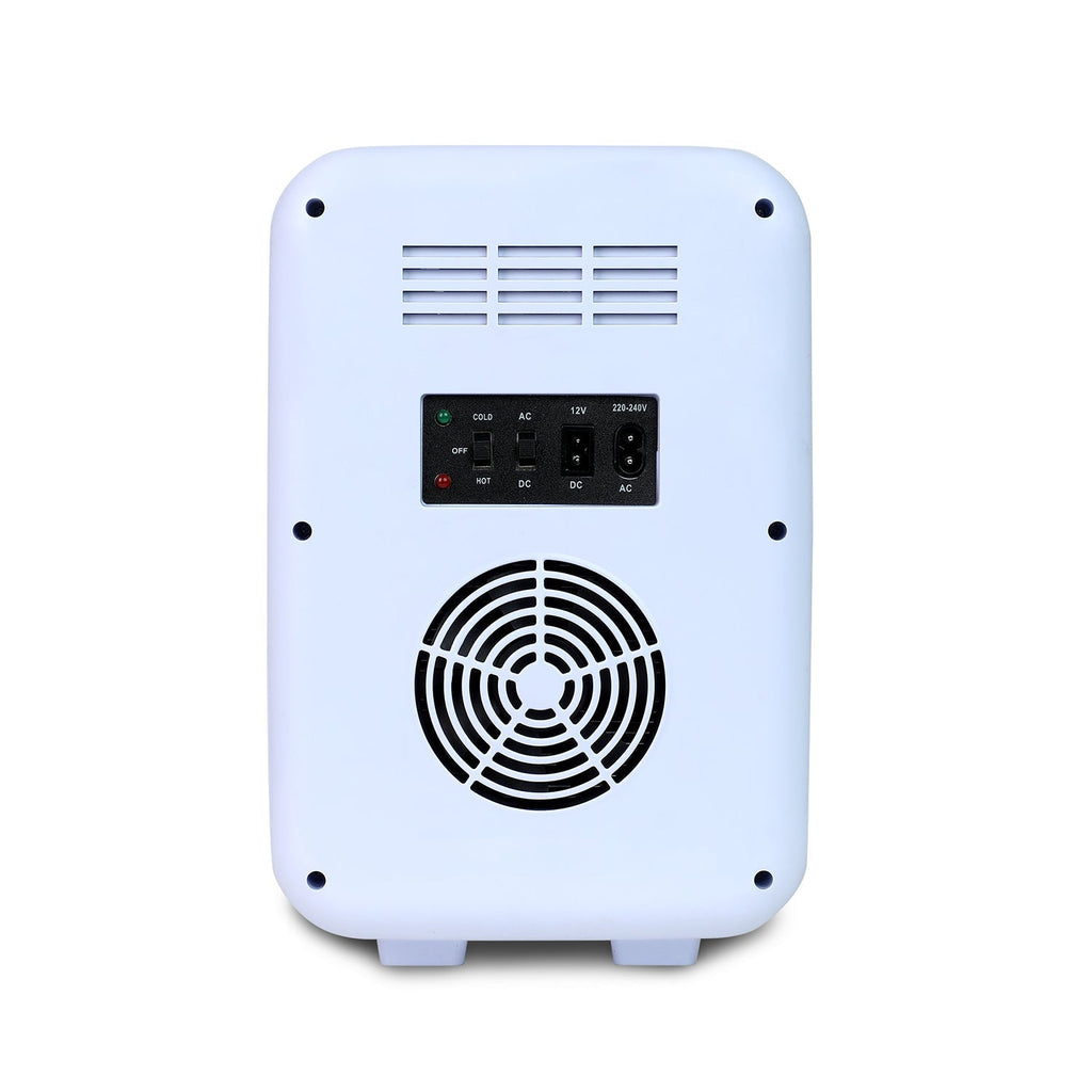 Vybe Mini Beauty Fridge (6 Liter):Ac/Dc Portable Thermoelectric Cooler & Warmer.Also Used As Car Mini Fridge For Long Travel.Used To Store - Serums,Moisturizers,Toners, Cream,Nail Polish (Vybe1003)