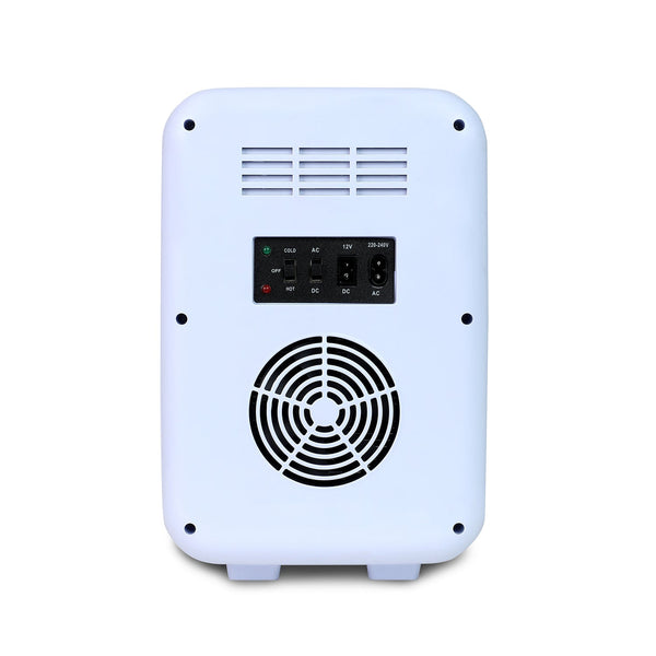 Vybe Mini Beauty Fridge (6 Liter):Ac/Dc Portable Thermoelectric Cooler & Warmer.Also Used As Car Mini Fridge For Long Travel.Used To Store - Serums,Moisturizers,Toners, Cream,Nail Polish (Vybe1003)